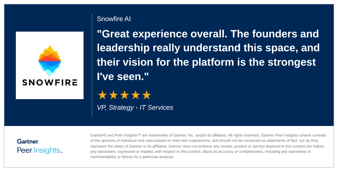 Customer review snippet