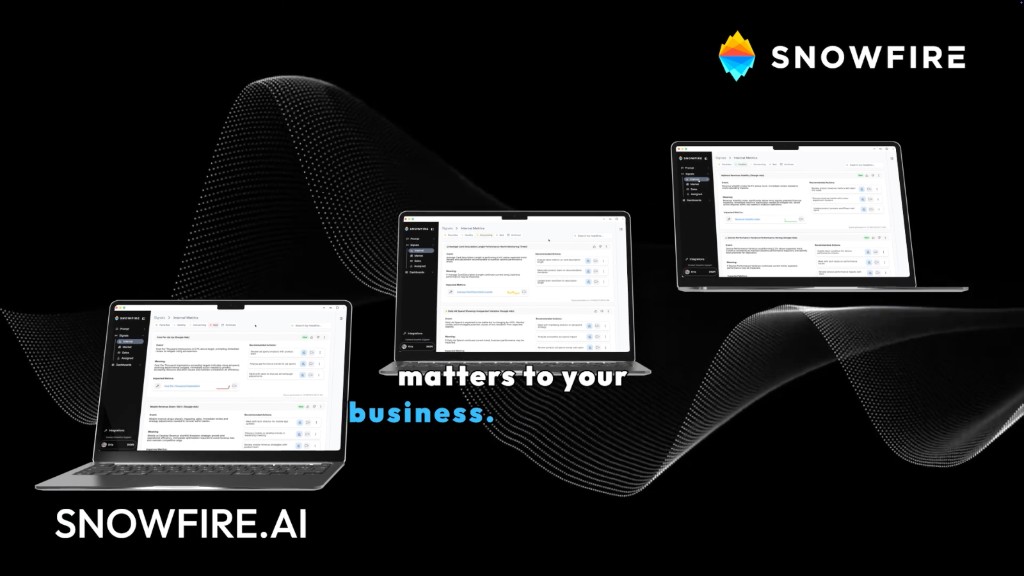 Snowfire AI platform